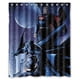 thumbnail image 1 of Cortina de ducha de superhéroe de Los Vengadores Batman, juego de cortina de baño con ganchos, tamaño 60 x 72 pulgadas, 1 of 3