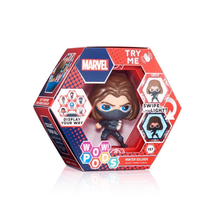 Wow! Pod - Figura Coleccionable Interactiva Winter Soldier.