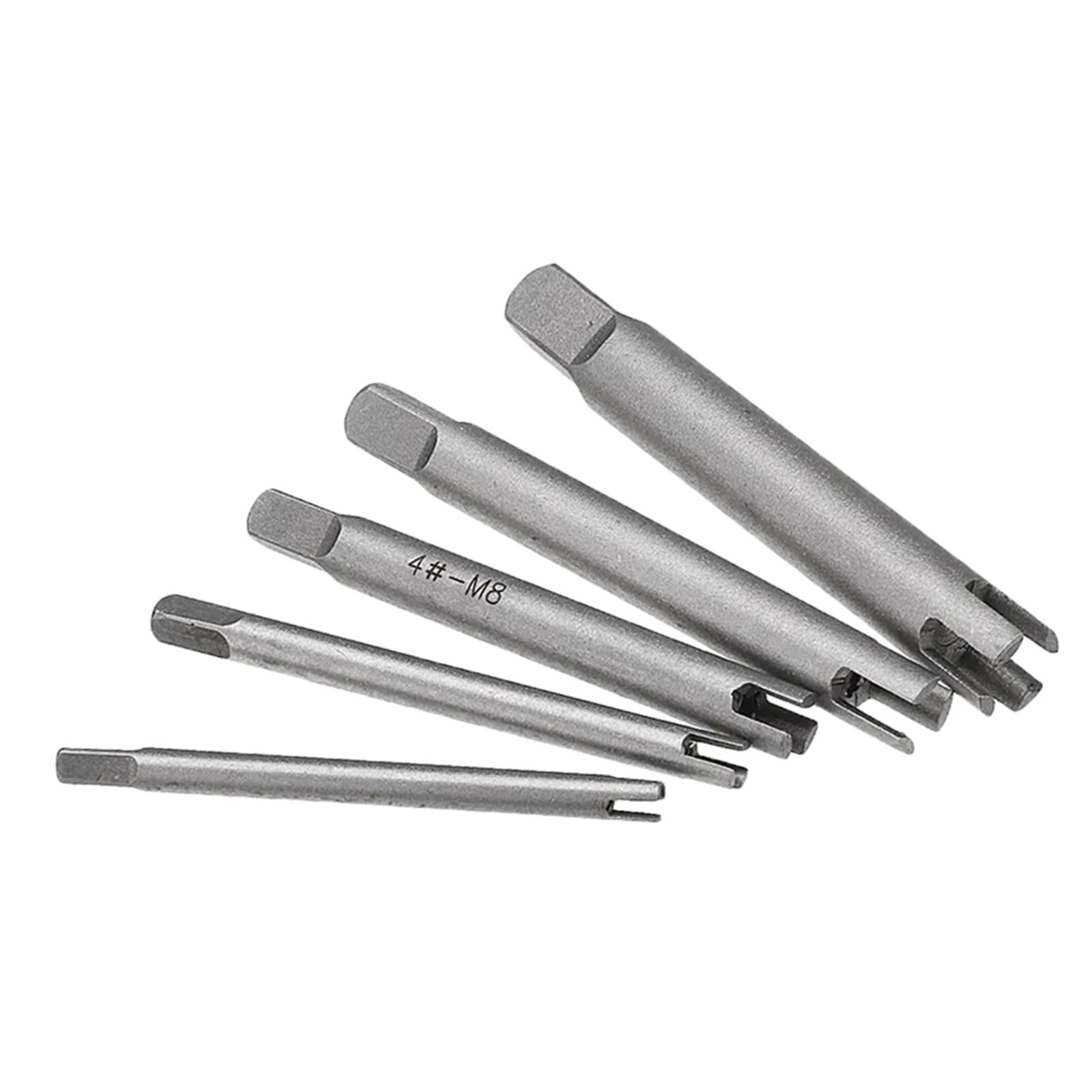 Magideal - Extractor De Tornillos De Reparación De Acero Aleado 5x, Kit De Reparación De Tuberías De Agua Para El Hogar, Brocas Fáciles De Sacar, Extractor De