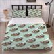 thumbnail image 1 of 3pcs Cartoon Sloth Themed Bedding Set Including Duvet Cover And Pillowcases Soft And Comfortable, 1 of 5