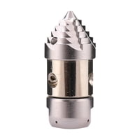 Magideal - Boquilla De Chorro De Alcantarillado Para Hidrolavadora, Puntas De Limpieza De Desagües De Acero Inoxidable Para Hidrolavadoras , 30L 15 Litros