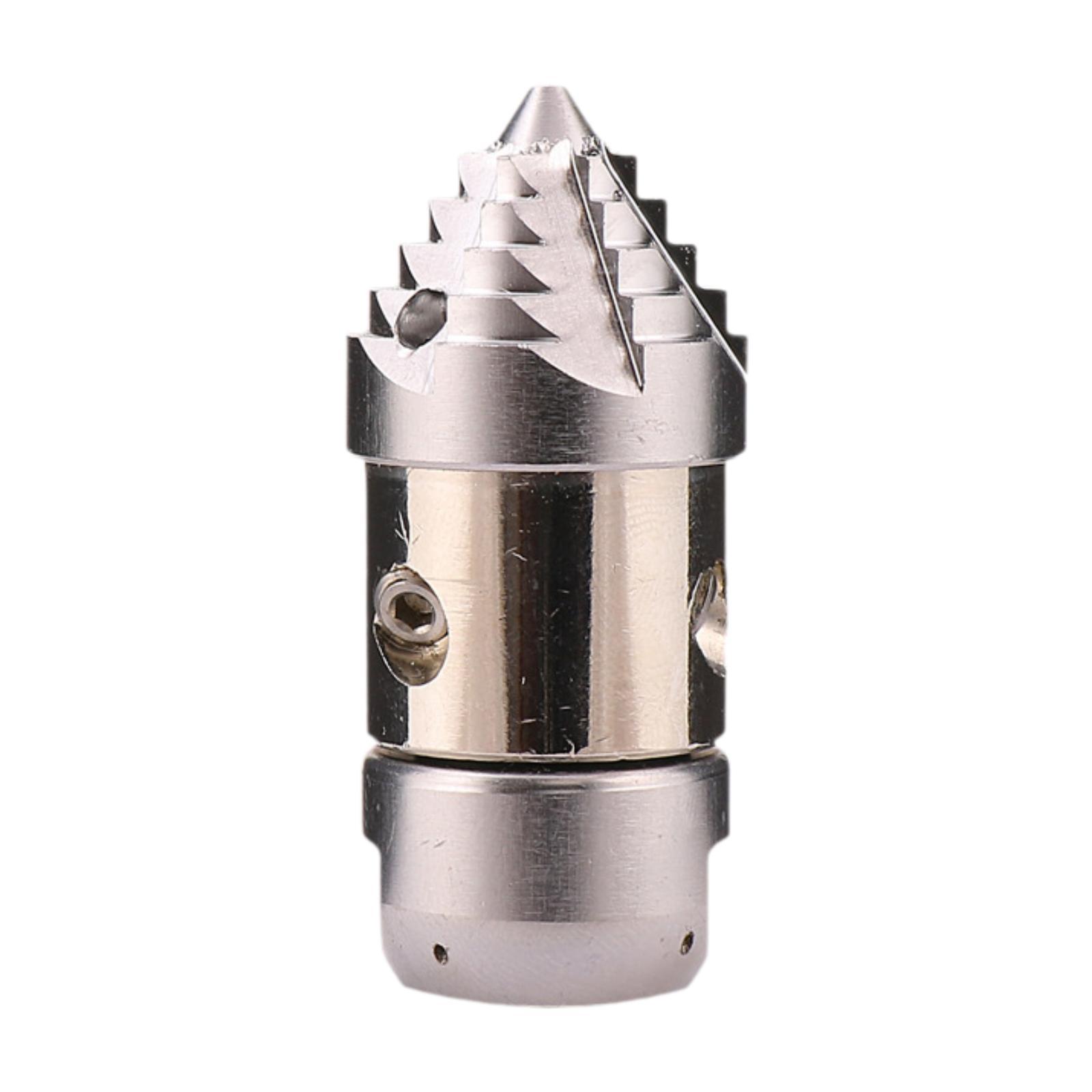 Magideal - Boquilla De Chorro De Alcantarillado Para Hidrolavadora, Puntas De Limpieza De Desagües De Acero Inoxidable Para Hidrolavadoras , 30L 15 Litros