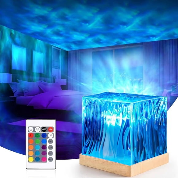 Proyector KidoYean Northern Lights Touch, 16 colores cambiantes
