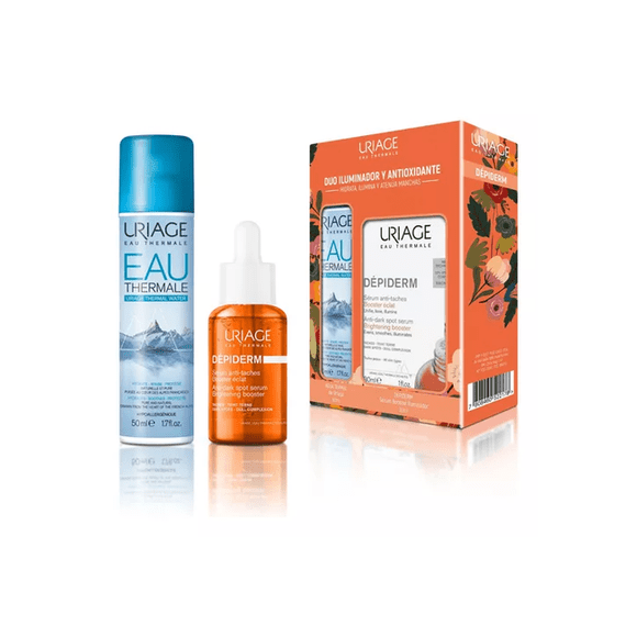 Set Dépiderm Sérum Antimanchas + Agua Termal de Uriage 50mL