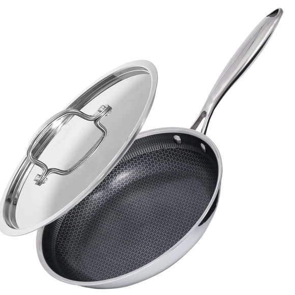 Sartén para Saltear Tibbicc 30 cm Antiadherente con Tapa