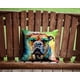 thumbnail image 4 of Almohada Decorativa Bullmastiff Hippie Dawg, 4 of 6
