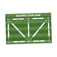 Ioensy - Esterilla De Entrenamiento De Fútbol Para Niños, Con Sistema De Amortiguación Y Regate, De Arranque Silencioso, 80 Cm X 120 Cm