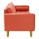 thumbnail image 5 of Sofa Retro 3c Felpa 01 Naranja, 5 of 6