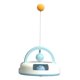 thumbnail image 3 of Juguetes Interactivos Para Gatos Track Bell Ball PingPong Para Gatos De Interior Persiguiendo Azul, 3 of 5