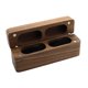 thumbnail image 2 of Caja De Anillos De Madera De Primera Calidad, Soporte Portátil Para Anillos De Pareja Para Ceremonia De Propuesta, 2 of 5