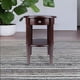 thumbnail image 3 of Mesa auxiliar Ergode Wood Stafford, estilo clásico y contemporáneo, gris, 3 of 5