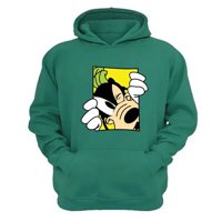 Genérico - Polerón Canguro Tribilín Dibujos Animados Verde Aguamarina Talla M Unisex