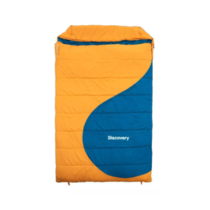 Genérico - Saco De Dormir Doble Discovery Dxl85, 2 Personas, Color Naranja