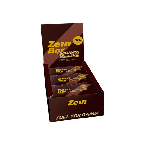 Box De 12 Barras De Proteina Bar Chocolate Avellana 100gr -