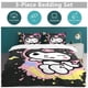 thumbnail image 5 of Kuromi Quilt Set Thicken Soft 3 Pieces Bedding Set All Season Duvet Cove with 2 Pillowcases for Adult Women Girls Teens Home Room Decor, 5 of 5