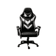 thumbnail image 1 of Silla Gamer Negro Blanco Ergonómica Reclinable Con Elevación, 1 of 3
