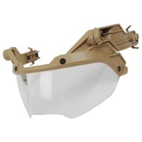 Ioensy - Gafas De Seguridad Antivaho Divididas Tácticas Gafas De Miopía Portátiles Para Juego Caqui B