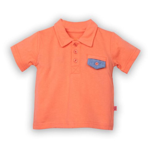 Polera Bebe Niño Coral Pillin