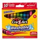 thumbnail image 1 of Crayones Jumbo Lavables Triangulares CraZArt 10 Colores, 1 of 3