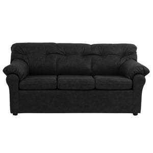 Muebles América - Sofá América 3 Cuerpos Cuero Auris Negro