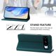 thumbnail image 3 of Funda Billetera con Soporte para Google Pixel 8 Pro Bloqueo RFID Plegable Verde oscuro, 3 of 5