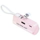 thumbnail image 2 of Powerbank 10000mAh 20W USB-C y Lightning Rosado - PS, 2 of 3