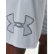thumbnail image 3 of Shorts Under Armour para Hombre Tech Graphic Acero/Negro 4X-Largo, 3 of 5