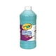 thumbnail image 1 of Pintura Témpera Lavable Crayola Azul Turquesa Botella Squeeze 32 Onzas, 1 of 2