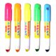 thumbnail image 1 of Marcadores fluorescentes sólidos Dong-A, seguros para impresoras de inyección de tinta, paquete de 5, 1 of 5