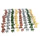thumbnail image 3 of 100 Piezas De Plástico Soldado 5 Cm Figuras Del Ejército Para El Ejército Arena Escena Modelo De Juguete, 3 of 5