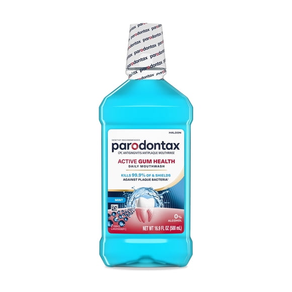 Enjuague Bucal Parodontax Active Gum Health Menta 500ml Sin Alcohol