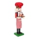 thumbnail image 4 of Adornos De Cascanueces De Madera, Recuerdos De Fiesta Tradicionales, Muñecos, Figuras De Cascanueces, Chef, 4 of 5