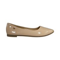 Zapatos Casuales Hualunaote Beige Charol Mujer X601 - Talla 36