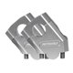 thumbnail image 4 of Universal Motocicleta Aluminio Manillar Barra Elevadora Soporte De Montaje Plateado 22 Mm, 4 of 5