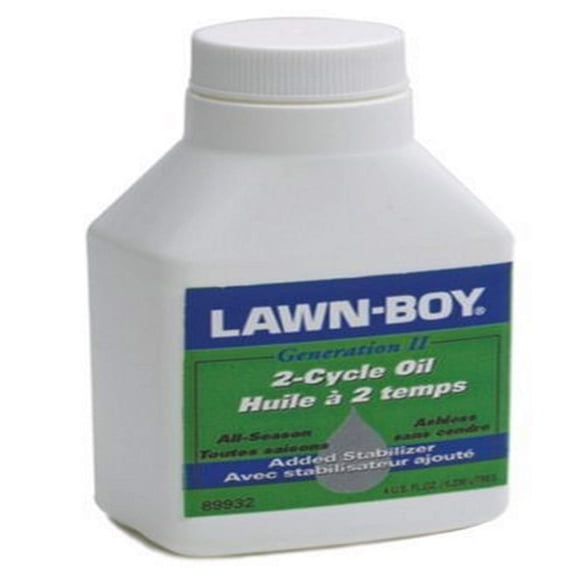 Aceite de motor Lawn-Boy 89932, 118 ml, 2 tiempos, sin cenizas