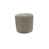 Diseños Valestrini - Pouff Redondo Lino Beige