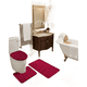 thumbnail image 1 of Juego De Alfombras De Baño 3 Piezas Suaves Y Absorbentes #12, 1 of 3