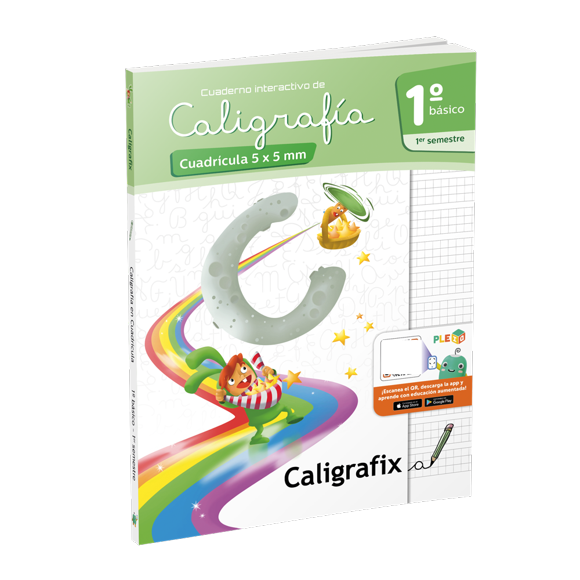 CALIGRAFIA CUADRICULA 1 BÁSICO -1ER SEMESTRE - INTERACTIVO