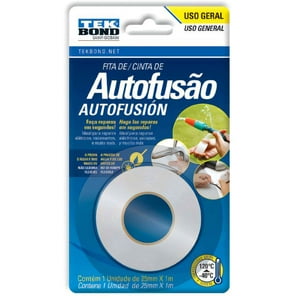 Cinta Autofusión Multiuso 25Mm X 1Mt - Tekbond