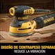 thumbnail image 3 of Lijadora Roto-Orbital Dewalt DWE6421 amarillo, 3 of 7