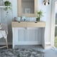 thumbnail image 1 of Mueble De Tocador Perla Rovere Blanco 78x90x40 Cm, 1 of 3