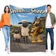thumbnail image 1 of Shaun the Sheep - Shaun el Ovejito anti-pilling, suave, ligera, esponjosa y acogedora de lujo para hogar y cocina – Perfecta para niños y adultos,110X70cm, 1 of 6