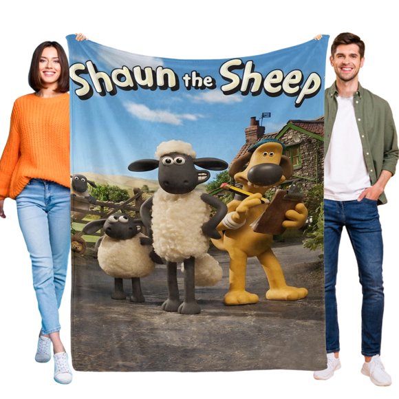 Manta Shaun The Sheep Shaun El Ovejito 100x130cm