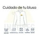thumbnail image 5 of Blusa Trevira Light Mujer Manga Larga Trabajo Corporativo Blanca, 5 of 7