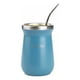thumbnail image 1 of Mate Halten Acero Inoxidable Doble Pared con Bombilla Celeste Mate con Bombilla, 1 of 3