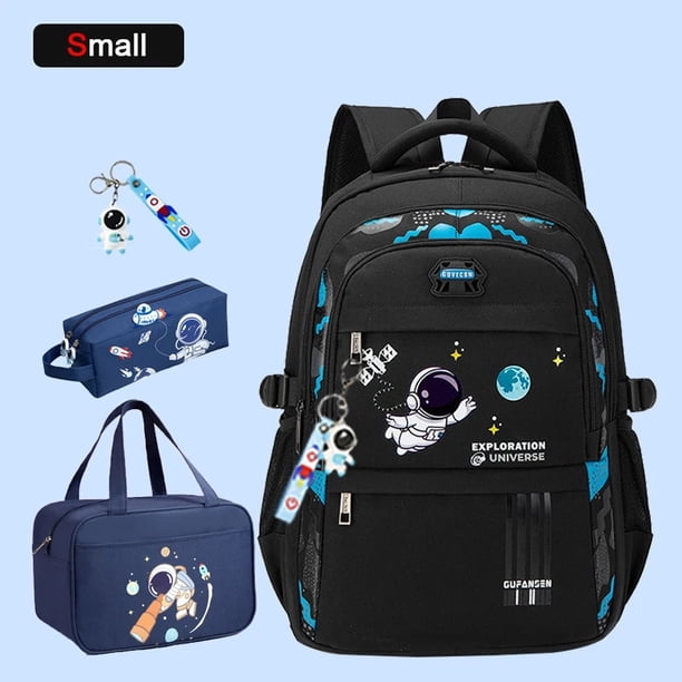 Elementary Student Backpack Children New School Bags for Boys Kids Schoolbags Waterproof Book Bag With Lunch Bag Pencil case