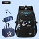 thumbnail image 1 of Elementary Student Backpack Children New School Bags for Boys Kids Schoolbags Waterproof Book Bag With Lunch Bag Pencil case, 1 of 3