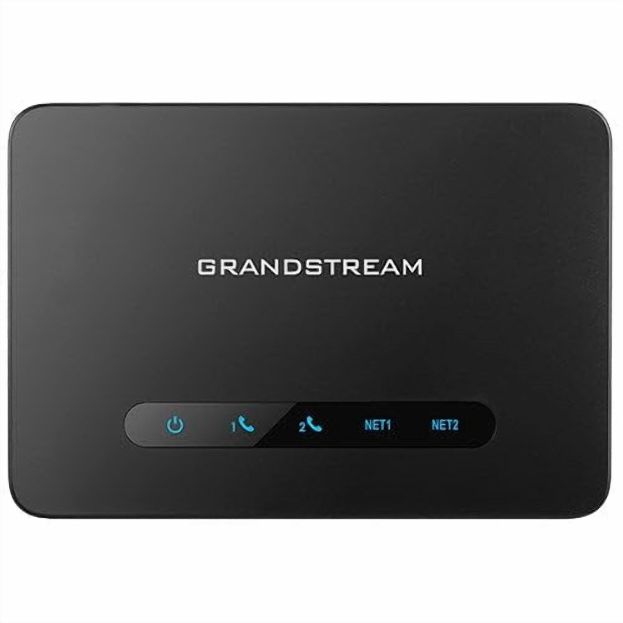 Grandstream Ht812 V2 Ata Voip De 2 Puertos Fxs Con Router Gigabit