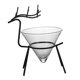 thumbnail image 5 of Ciervo Hierro Vidrio Beber Taza Taza De Té Taza De Vidrio Para Escritorio Boda Negro, 5 of 5