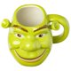 thumbnail image 3 of Taza de cerámica Silver Buffalo Shrek 3D 590 ml, 3 of 4